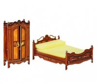Сборная модель "Коллекционный набор мебели. Спальня" (масштаб: 1/12)