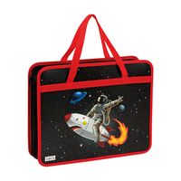 Папка-портфель "Space adventure" (А4; на молнии)