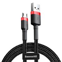Кабель Baseus Cafule Cable USB For Type-C (2 м; чёрно-красный)