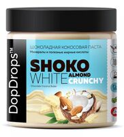 Паста ореховая "Shoko White Coconut Almond Butter Crunchy" (500 г)