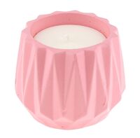 Свеча декоративная "Кристалл" (розовый)