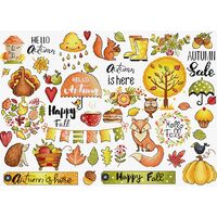 Набор для вышивания "Осенняя подборка" (270х380 мм)