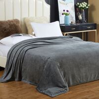 Плед-покрывало "Серый" (180х200 см)