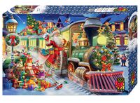 Пазл "Поезд Деда Мороза" (1000 элементов)
