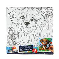 Набор для росписи "Щенок во дворе"