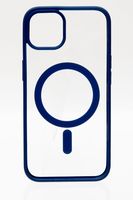 Чехол Case Acrylic MagSafe для iPhone 12/12 Pro (голубой блистер)