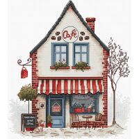 Набор для вышивания "Добро пожаловать в кафе!" (180х200 мм)