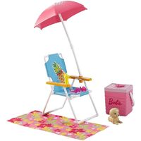 Набор мебели для кукол "Барби. Пляж"
