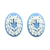 Украшения кабошоны "Венок" (2 шт.)