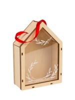 Сборная деревянная модель "Коробка подарочная Дом" (тип 2С)