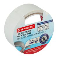 Скотч двухсторонний "Brauberg" (38 мм x 8 м)