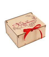 Сборная деревянная модель "Коробка подарочная Классика" (тип 2С)