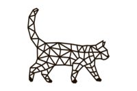 Сборная деревянная модель "Кот"