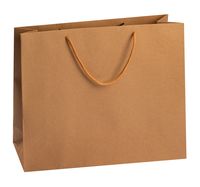 Пакет бумажный подарочный "Крафт" (43х31х10 см)
