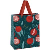 Пакет бумажный подарочный "Pomegranate" (23х18х10 см)