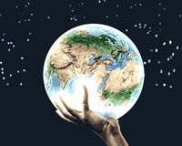 Картина по номерам "Свет твоей планеты" (400х500 мм)