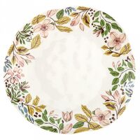 Тарелка мелкая фарфоровая "Жасминовый вальс" (198х189х29 мм)