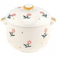 Супница фарфоровая "Цветение" (1 л)