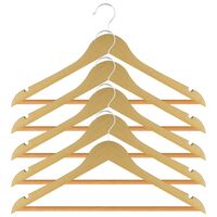 Вешалка для одежды (5 шт.; натуральный)