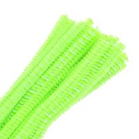 Проволока синельная для творчества "Двухцветная" (300 мм; 30 шт.; салатовый)