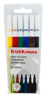 Фломастеры "Erich Krause Light" (6 цветов)