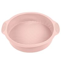 Форма для запекания силиконовая "Darvish DV-H-2131-1" (200х250х50 мм; розовый)