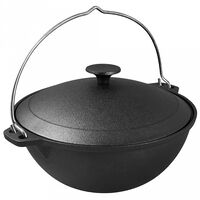 Казан чугунный 6 л "My Real Iron Cook"