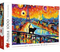 Пазл "Кот в Париже" (1000 элементов)