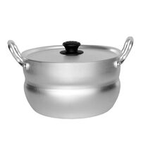 Кастрюля алюминиевая с крышкой 2,5 л "Kalitva"