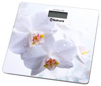 Весы напольные Sakura SA-5065WF (орхидеи)