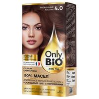 Крем-краска для волос "Only Bio Color" тон: 4.0, роскошный каштан