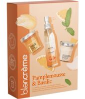 Подарочный набор "Body Care Grapefruit & Basil Set" (скраб для тела, крем для тела тающий, парфюмированная вода)