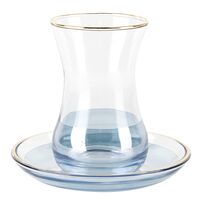 Набор стаканов с блюдцами "Армуды" (12 предметов; 125 мл)