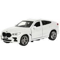 Машинка инерционная "BMW X6" (белый)