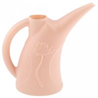 Лейка пластмассовая "Лотос" (2 л; бежевый светлый)
