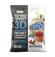 Почвогрунт "Для голубики, брусники и клюквы" (25 л)