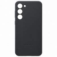 Чехол Samsung Leather Case для Samsung Galaxy S23+ (чёрный)