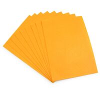Фетр листовой мягкий (20х30 см; светло-горчичный; 10 листов)