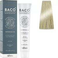 Крем-краска для волос "Baco" тон: 10.0, очень-очень светлый блондин