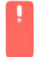 Чехол CASE Matte Nokia 5.1 Plus (красный)