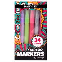 Набор маркеров "Acrylic markers" (24 цвета)