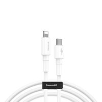 Кабель Baseus Mini White Type-C to iP PD Lightning (1 м; белый)