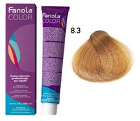 Крем-краска для волос "Crema Colore" тон: 8.3, light blonde golden
