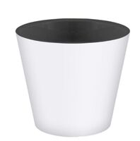 Цветочный горшок "Rosemary" (4 л; белый)