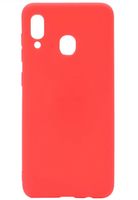 Чехол CASE Matte Samsung Galaxy A20 (красный)