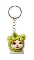 Брелок "Котик в шапке"