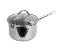 Ковш металлический с крышкой 1,9 л "Уран"