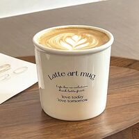 Стакан керамический "Latte Art Mug"