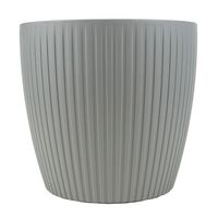 Горшок с дренажной системой "Эви" (4,5 л, серый)