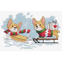 Набор для вышивания "Будем вовремя" (120х200 мм)